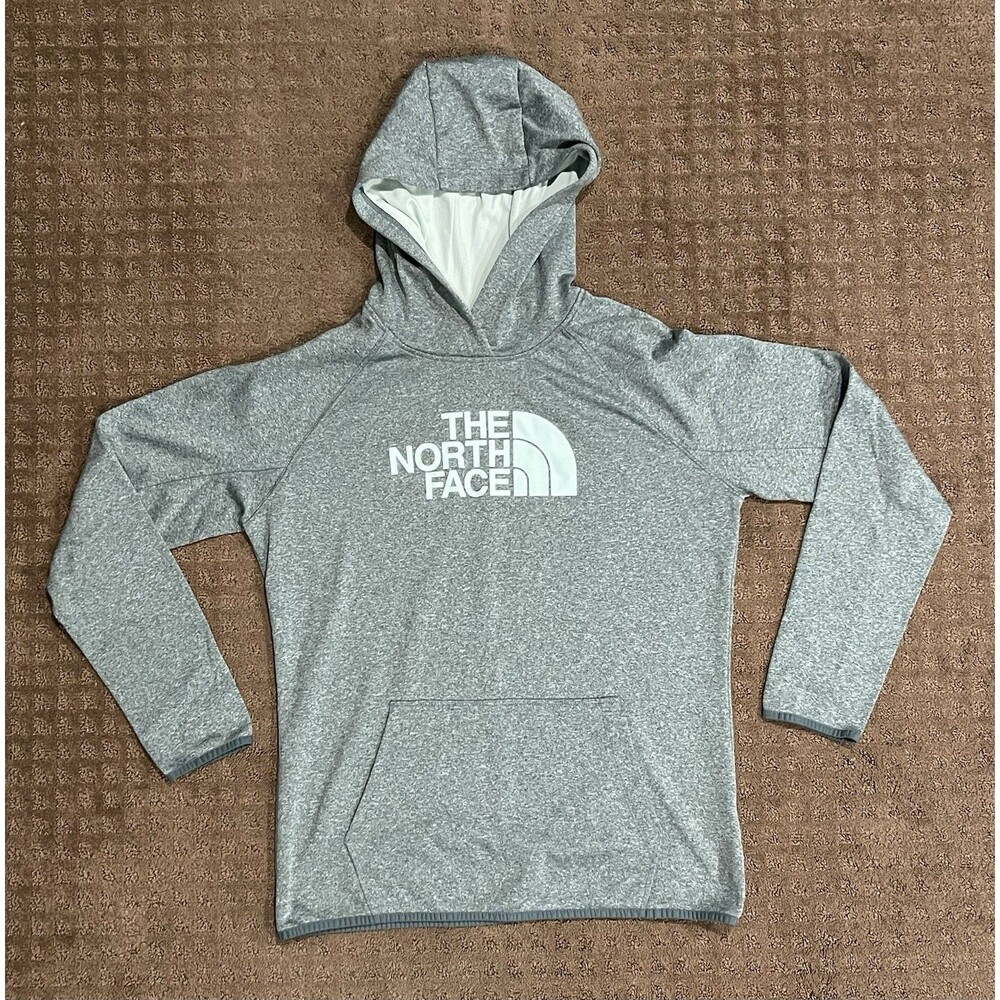 Women’s Mint green North Face Pull Over Hoodie Sweatshirt Size Large L